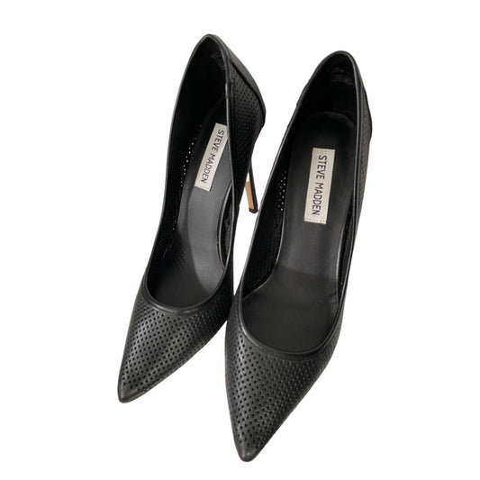 Steve Madden Black Stiletto Heels - 9.5