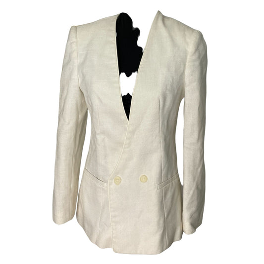 Vintage Cream Blazer - 8