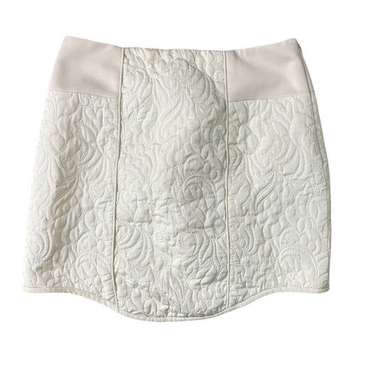 Floral Tibi Quilted Mini Skirt - Medium