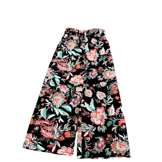 Floral Palazzo Pants - L