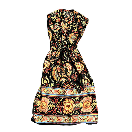 Zara Satin Print Dress - M