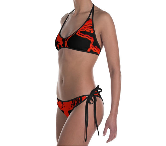 Motherland Bikini - Red/Black